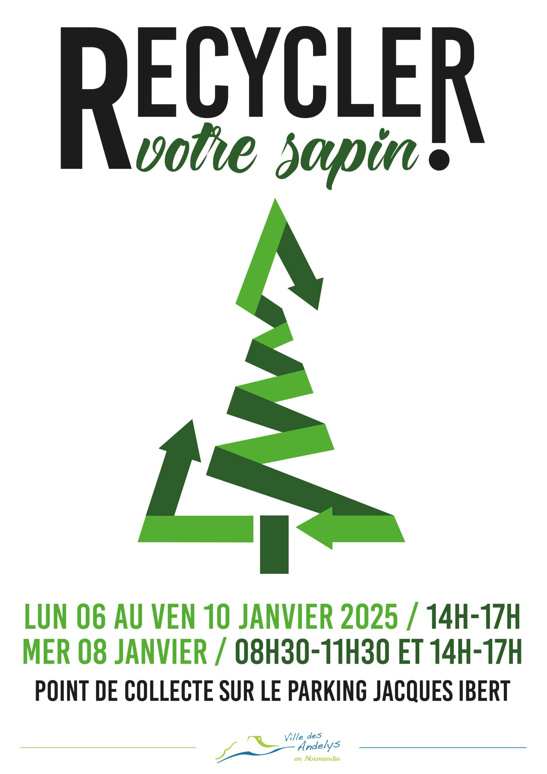 Recyclage sapin 2025